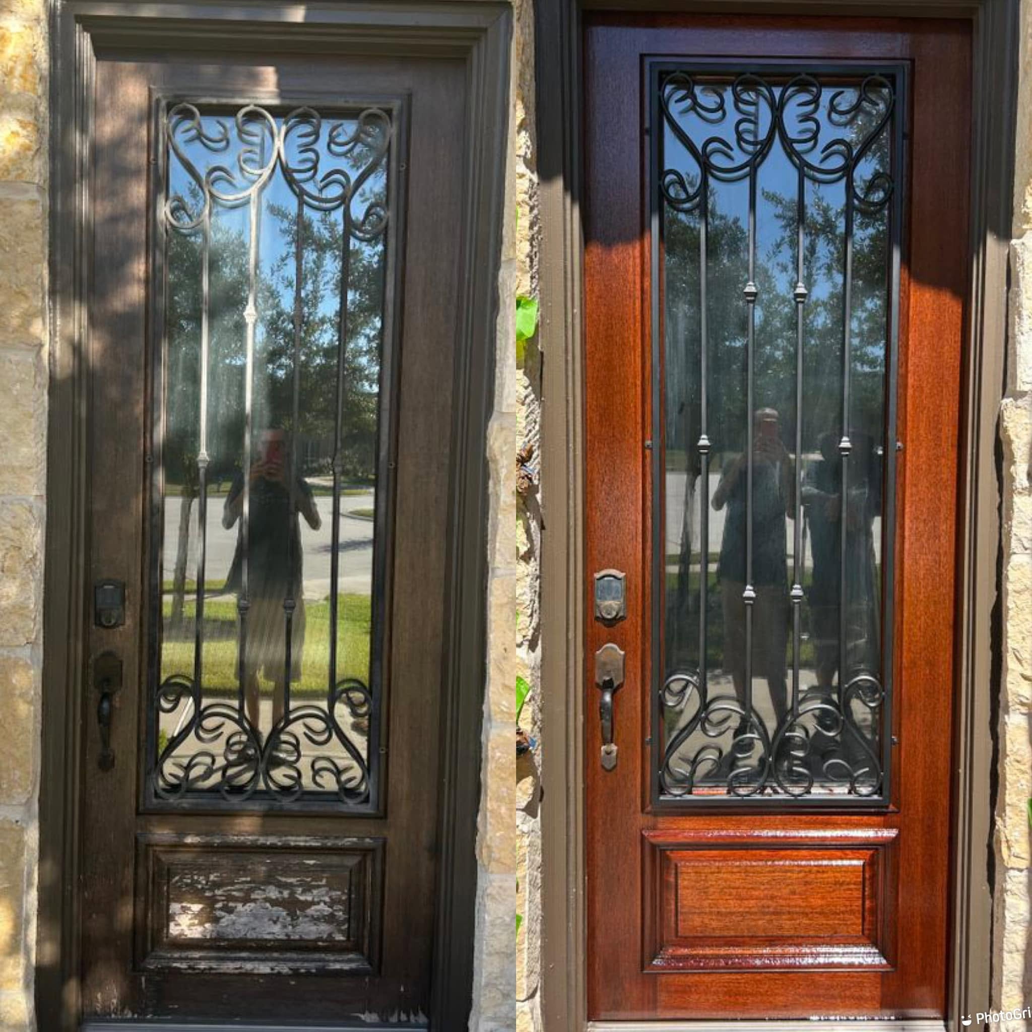 Single Door — Before & After
